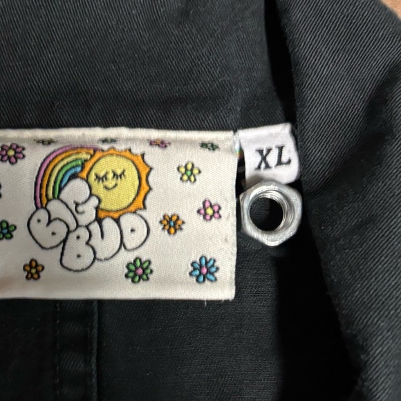 Big Bud press size XL black cotton coveralls jumpsuit, excellent used condition - Picture 10 of 10